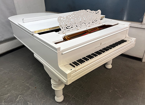 White Grand Piano